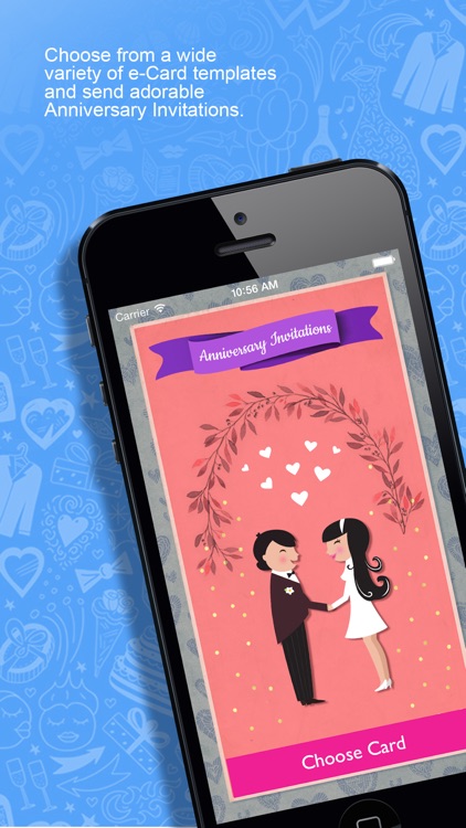 Anniversary Invitation Cards