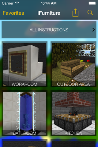 iFurniture Minecraft Designs screenshot 2