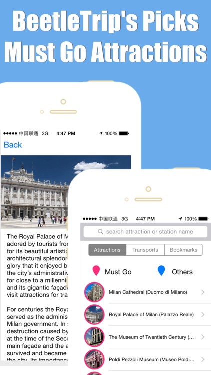 Milan travel guide and offline city map, Beetletrip Augmented Reality Milan Expo Metro Train and Walks screenshot-3