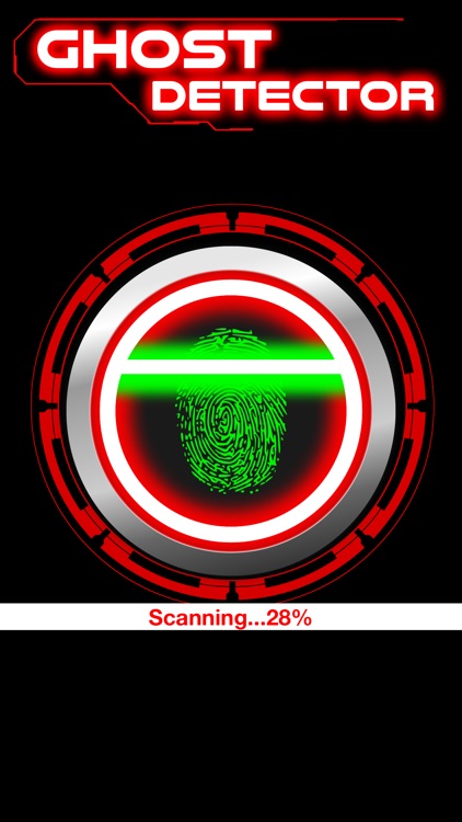 Ghost Detector - Ghost Finder Fingerprint Scanner