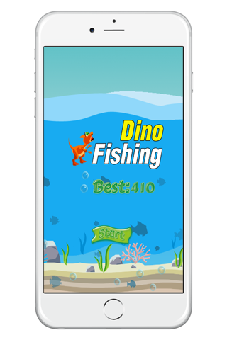 Dinosaur Fishing Games screenshot 2