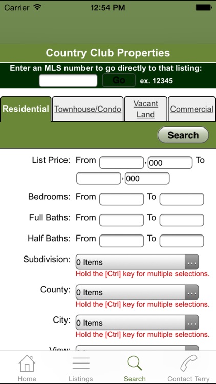 Country Club Properties