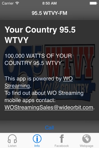 95.5 WTVY screenshot 2