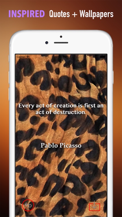 Leopard Print Wallpapers HD: Quotes Backgrounds Creator with Best Designs and Patterns screenshot-4