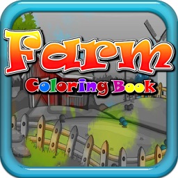 Farm Coloring Book