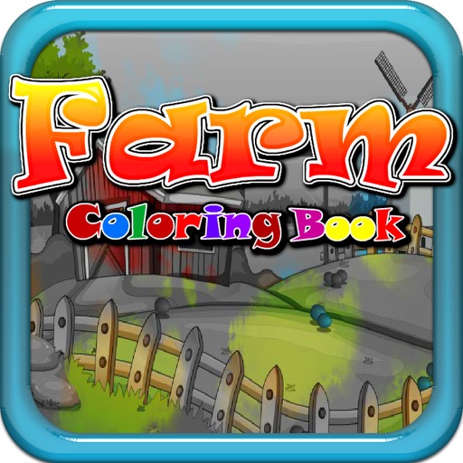 Farm Coloring Book