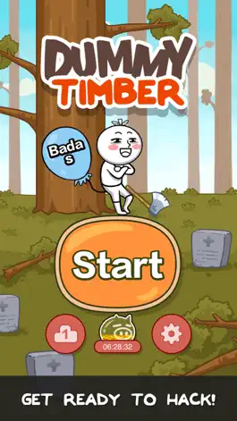 Game screenshot Dummy Timber apk