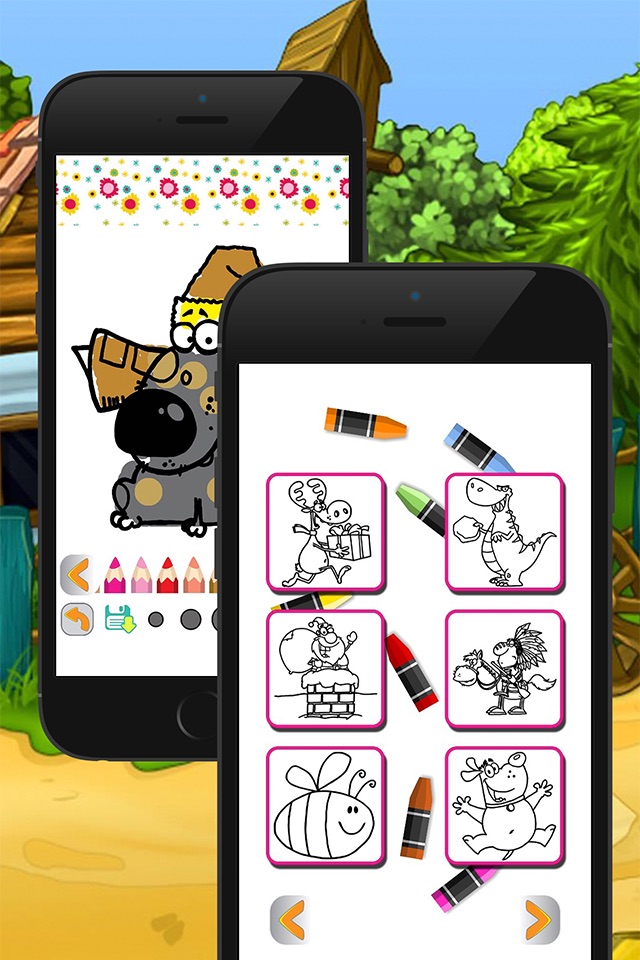 cartoon coloring page and book for kid screenshot 4