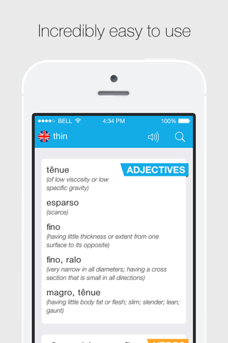 Portuguese – English Dict. screenshot 4
