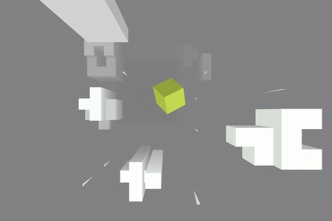 Cube Fall - Endless Free Fall screenshot 2