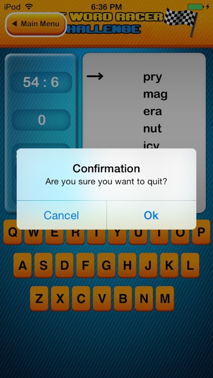 Fast Word Racer Challenge FREE screenshot-4