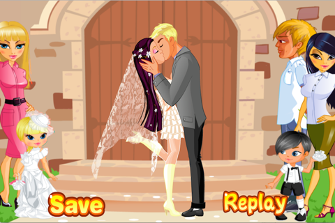 Wedding Kiss Dress Up screenshot 2