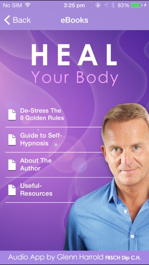 Heal Your Body by Glenn Harrold: Hypnotherapy for Health & S(圖4)-速報App