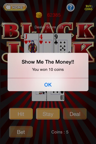 ``A Aces Casino Max Bet Blackjack 21 screenshot 2