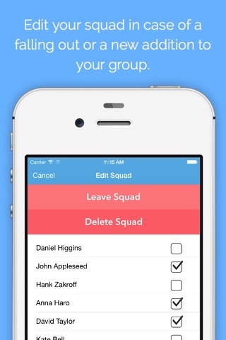 Squad - Hangouts, Simplified screenshot 3