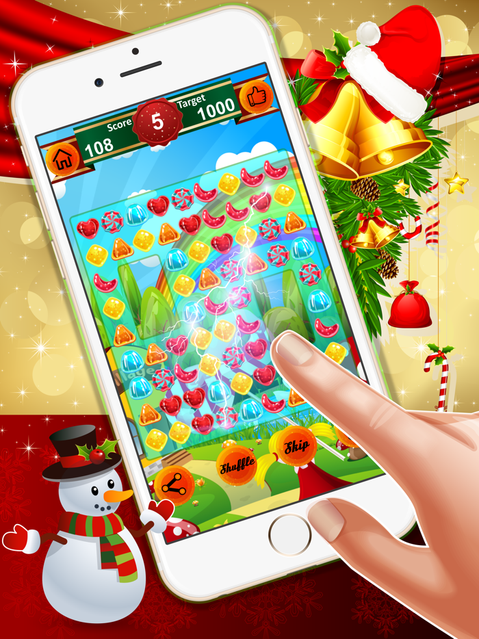 Jelly Candy Blitz  - Free matching 3 for Christmas season