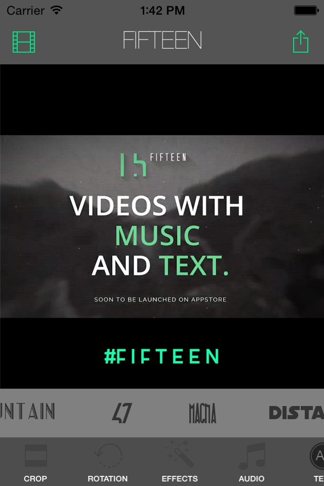 Fifteen - Video Editor screenshot 2