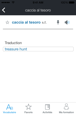 Rosetta Stone Italian Vocabulary screenshot 3