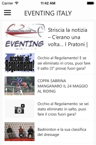 Eventing Italy screenshot 2