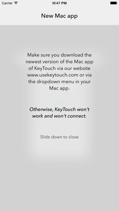 KeyTouch screenshot1
