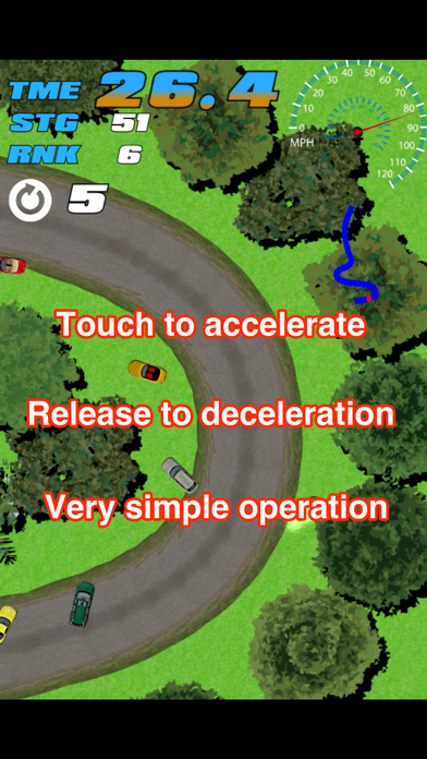 How to cancel & delete Touch Rally -very simple racing game- from iphone & ipad 1