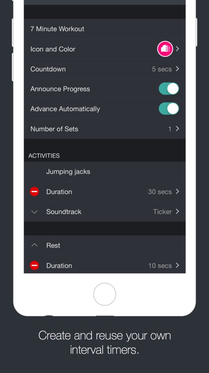 Timers - Interval timers for workout and making fussy coffee screenshot-3