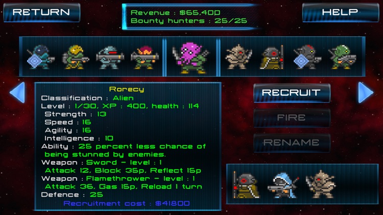 Space Bounties Inc. (strategy turn-based RPG) screenshot-3