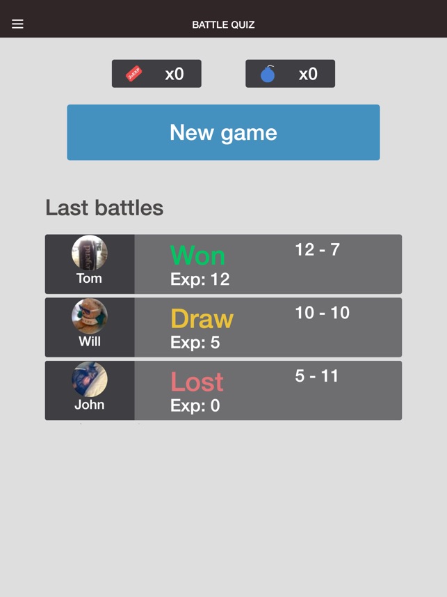 Battle Quiz - dine venner sociale spil! i App Store
