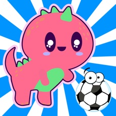 Activities of Dinosaur Football Kick to Score Goal Games for Kids