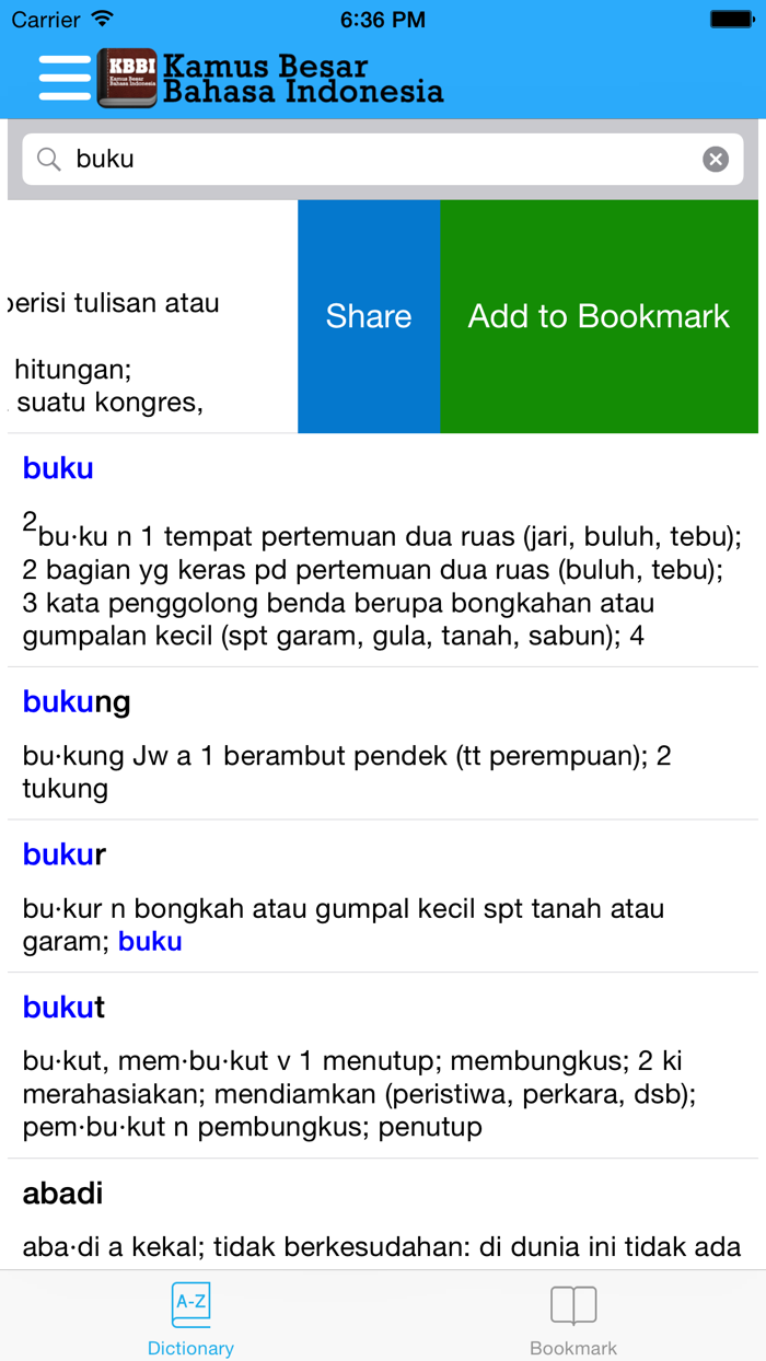 KBBI Kamus Besar Bahasa Indonesia