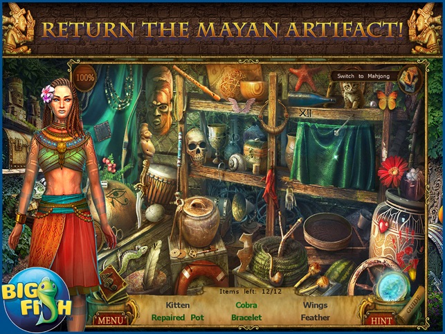 Mayan Prophecies: Cursed Island HD - A Hidden Objects Puzzle(圖2)-速報App