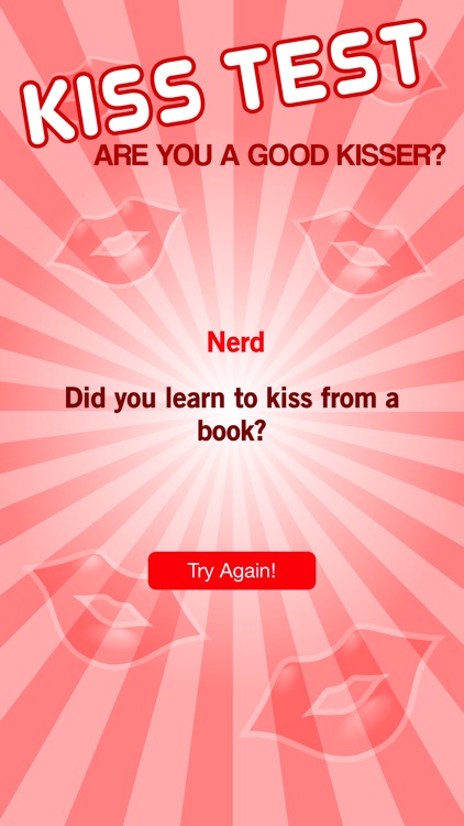 Kiss Test - Are You a Good Kisser?