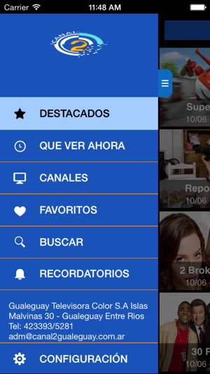 Guía Canal 2 Gualeguay for iPhone(圖3)-速報App