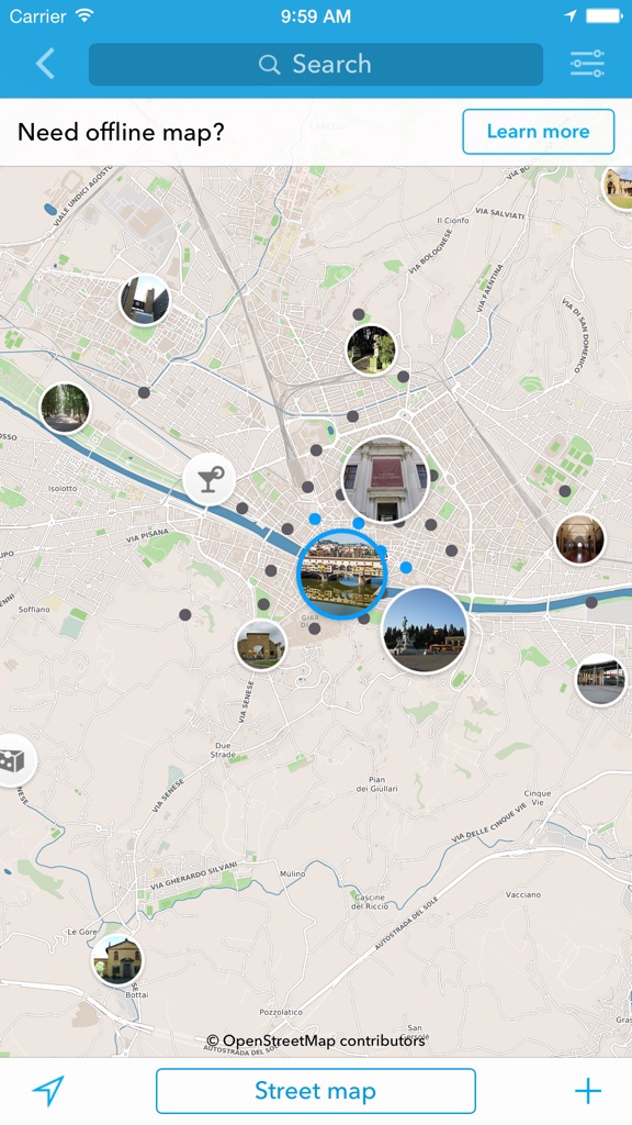 【图】Florence Trip Planner, Travel Guide & Offline City Map(截图2) 【图】Florence Trip Planner, Travel Guide & Offline City Map(截图2)