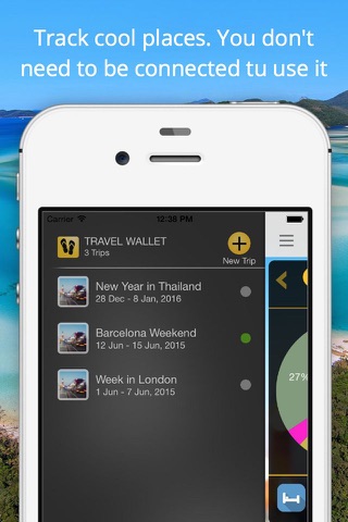 Travel Wallet - Expense tracker, control and save money in your trips screenshot 3