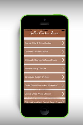 Grilled Chicken Recipes screenshot 3