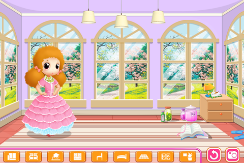 Princess Room Decoration - Girl Games screenshot 2