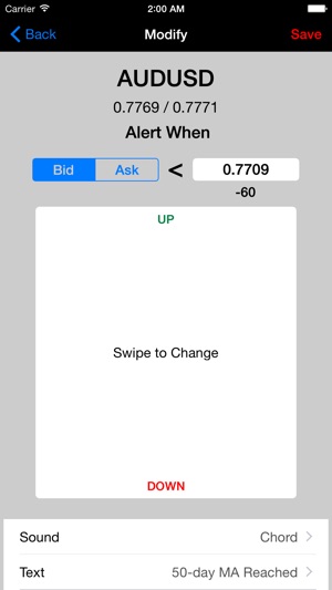 Forex Price Alerts On The App Store - 