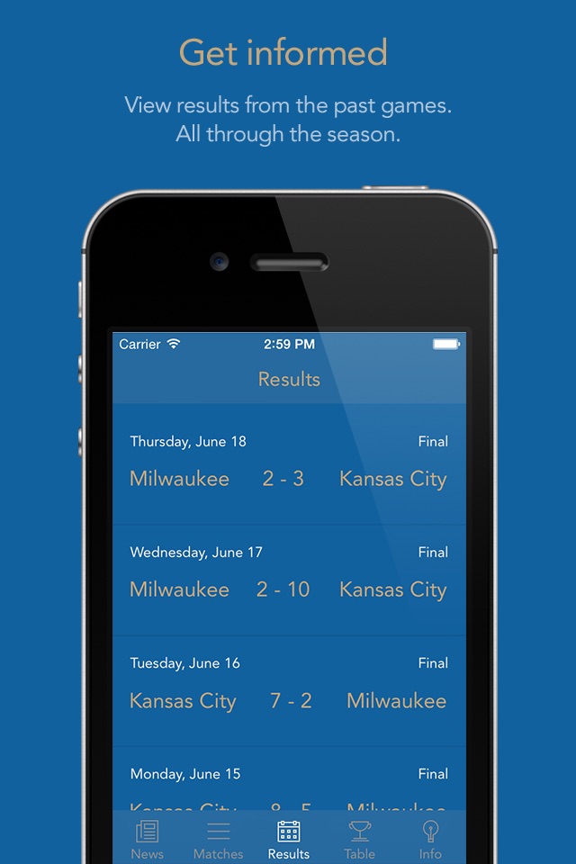 Go Kansas Baseball! — News, rumors, games, results & stats! screenshot 3