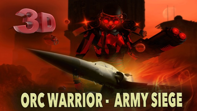 Orc Warrior Army Siege 3D - f22 raptor a