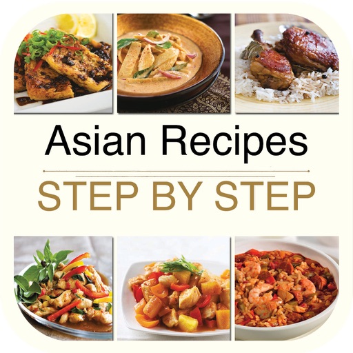 Asian Recipes - Step by Step Cookbook icon