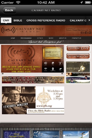 Calvary Net Radio app screenshot 3