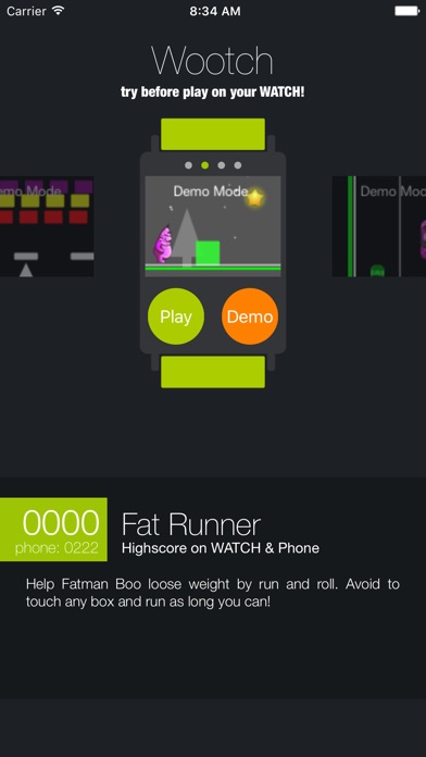 Wootch - Games for your Watch Screenshot 3