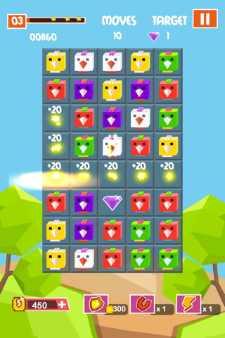 Crossy Birds Crush - Chicken's Road to Freedom screenshot 2