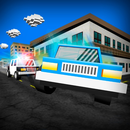 Cube Race: Cops vs Robbers 3D icon