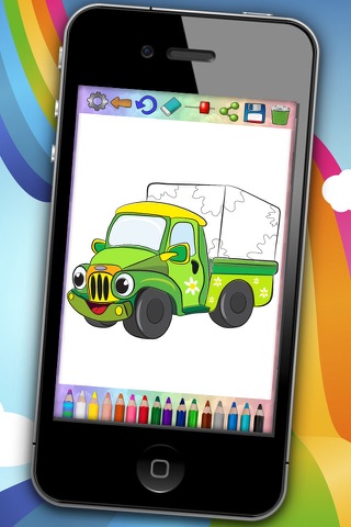 Pinta coches mágico – colorear autos y  pintar carros - Premium screenshot 2