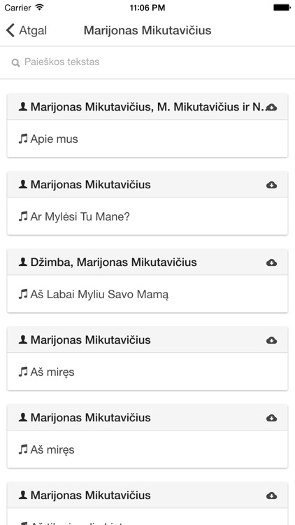 Mano Akordai screenshot-4