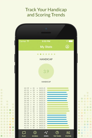 WormBurner — Golf Stats Analysis and Scorecard screenshot 3