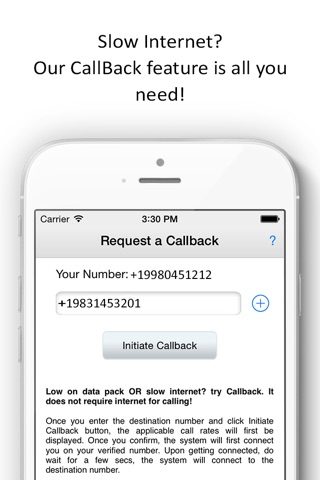 InstaTalk VoIP screenshot 3