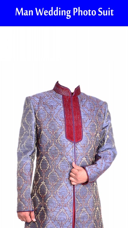 Man Wedding Photo Suit